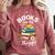 Reading Books Are My Therapy Comfort Colors Sweatshirt Orchid