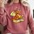 Reading Dragon Book Lover Bookworm Reader Comfort Colors Sweatshirt Orchid