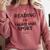 Reading Is My Favorite Sport Book Lover Saying Quote Comfort Colors Sweatshirt Orchid Reading Is My Favorite Sport Book Lover Saying Quote Comfort Colors Sweatshirt Orchid
