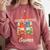 Reading Gnomes Cute Easily Distracted By Books And Gnomes Comfort Colors Sweatshirt Orchid
