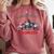 Reading With My Gnomies Reading Book Christmas Comfort Colors Sweatshirt Orchid Reading With My Gnomies Reading Book Christmas Comfort Colors Sweatshirt Orchid