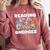 Reading With My Gnomies Gnomes Books Lover Bookworm Comfort Colors Sweatshirt Orchid