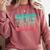 Reading Is My Jam Book Lover Bookworm Teacher Library Reader Comfort Colors Sweatshirt Orchid