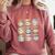 Reading Is My Jam Cute Jelly Jars Book Genres Comfort Colors Sweatshirt Orchid