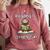 Reading Is Otterly Fun Sea Otter Book Loving Librarian Comfort Colors Sweatshirt Orchid
