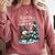 Reading Is Snow Much Fun Christmas Books Snowman Bookworm Comfort Colors Sweatshirt Orchid