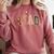 Reading Tee Read Books Teacher Librarian Book Lover Bookworm Comfort Colors Sweatshirt Orchid