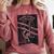 Reading Between The Timelines Time Travel Books Comfort Colors Sweatshirt Orchid