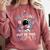 Reading Is Out Of This World Space Book Lover Comfort Colors Sweatshirt Orchid