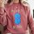 You Had To Be There S Nostalgia Premium Tri-Blend Comfort Colors Sweatshirt Orchid