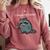 i Require Books Raccoon Comfort Colors Sweatshirt Orchid