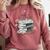 There's No Such Thing As Too Many Book Comfort Colors Sweatshirt Orchid
