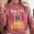 There's No Such Thing As Too Many Books Comfort Colors Sweatshirt Orchid
