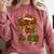 Retro 90s 80s Baby Christmas Holiday Nostalgia Comfort Colors Sweatshirt Orchid