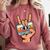 Retro Cassette Tape For 80s & 90s Nostalgia Comfort Colors Sweatshirt Orchid