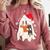 Retro Ghost Reading Book With Cat Bookish Club Christmas Men Women Kids Comfort Colors Sweatshirt Orchid Retro Ghost Reading Book With Cat Bookish Club Christmas Men Women Kids Comfort Colors Sweatshirt Orchid