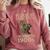 Retro Please Be Patient With Me I'm From The 1900s Projector Premium Comfort Colors Sweatshirt Orchid