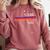 Retro VHS Tape 80s 90s Nostalgia For Movie Fans Comfort Colors Sweatshirt Orchid