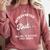 Romance Reader Spicy Book Merch Book Lovers Bookish Women Comfort Colors Sweatshirt Orchid
