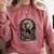 Salem Witch Book Club All Witches Welcome Spooky Halloween Comfort Colors Sweatshirt Orchid