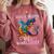 Save A Dragon Ride A Wingleader Books Dragon Lover Cute Comfort Colors Sweatshirt Orchid