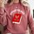 Sexy STFUATTDLAGG Yes Sir Reading Spicy Good Book Love Heart Comfort Colors Sweatshirt Orchid