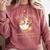 Silly Goose Book Club Member Reading Lover Comfort Colors Sweatshirt Orchid Silly Goose Book Club Member Reading Lover Comfort Colors Sweatshirt Orchid