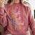 Sip Coffee Pet Cats Read Books Repeat Book Cat Lover Comfort Colors Sweatshirt Orchid
