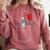 Skeleton Books Read Book Reading Librarian Across America Comfort Colors Sweatshirt Orchid