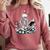 Skeleton Reading Book Floral Dark For Book Lovers Comfort Colors Sweatshirt Orchid Skeleton Reading Book Floral Dark For Book Lovers Comfort Colors Sweatshirt Orchid