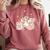 Smells Like Cowboy Romance Book Lover Comfort Colors Sweatshirt Orchid