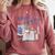 Smut Goblin Reading Club Book Lover Dark Academia Comfort Colors Sweatshirt Orchid