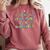 I Spent All My Money On 90's Memorabilia Nostalgia & Retro Comfort Colors Sweatshirt Orchid