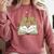 St Patricks Day Book Lover Librarian Reading Saint Pattys Comfort Colors Sweatshirt Orchid