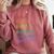 Stop Book Banning Pro Library Comfort Colors Sweatshirt Orchid