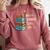 My Summer Is All Booked Book Reading Book Lover Comfort Colors Sweatshirt Orchid