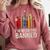 Support Banned Books Freedom I'm With The Banned Comfort Colors Sweatshirt Orchid