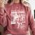 Support Your Local Bookstore Reading Book Lover Comfort Colors Sweatshirt Orchid