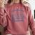 Support Your Local Library Read Banned Books Librarian Comfort Colors Sweatshirt Orchid