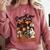 Support Your Local Trick Or Treaters Retro Spooky Nostalgia Comfort Colors Sweatshirt Orchid