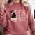 That's What I Do I Pet Cat I Read Books Tuxedo Cat Bookworm Comfort Colors Sweatshirt Orchid