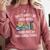 That's What I Do I Read Books I Drink Matcha I Know Things Comfort Colors Sweatshirt Orchid