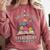 That’s What I Do I Read Books And I Know Things Floral Book Comfort Colors Sweatshirt Orchid