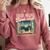 Tired Moms Book-Club Reading Book Lover Literature Bookish Comfort Colors Sweatshirt Orchid