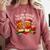 ’Tis The Season To Be Reading Book Lover Comfort Colors Sweatshirt Orchid