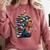 History Education Is Freedom Books Teacher Women Girls Comfort Colors Sweatshirt Orchid