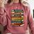 History Month Dream Like Martin Books Men Women Kids Comfort Colors Sweatshirt Orchid