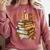 History Month I Teach Melanin Book Black Teacher Comfort Colors Sweatshirt Orchid