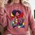 History Woman Reading Book Geometric Girl Educated Comfort Colors Sweatshirt Orchid