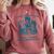 I Tried To Form A Gang Book Club Quote For Women Comfort Colors Sweatshirt Orchid